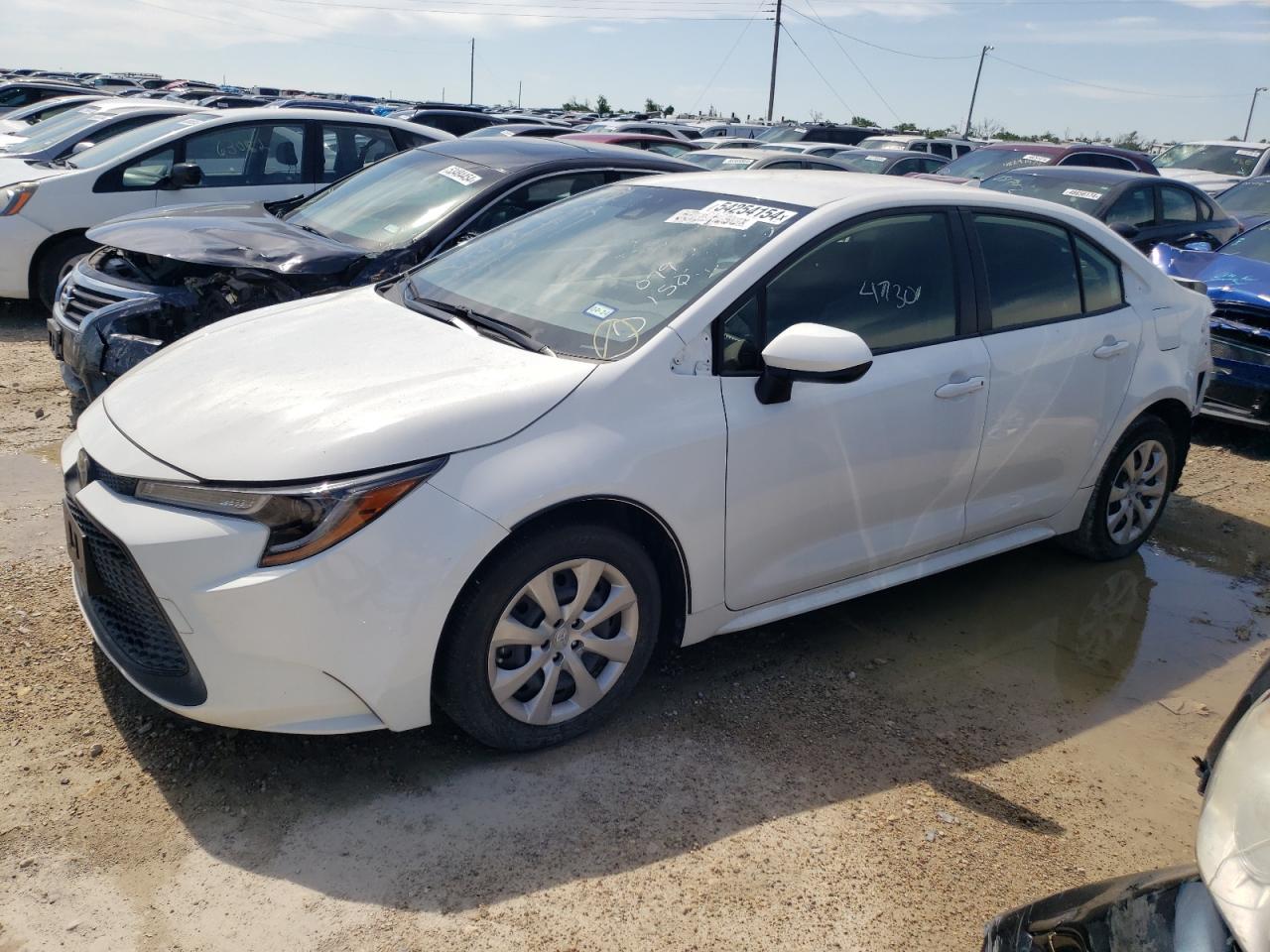 toyota corolla 2020 jtdeprae7lj079150