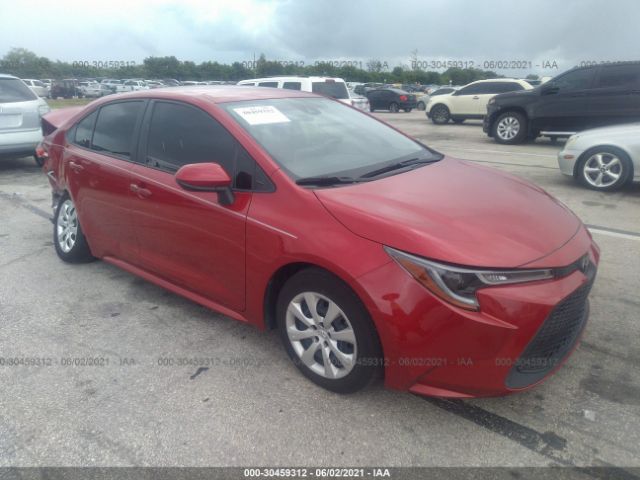 toyota corolla 2020 jtdeprae7lj081481