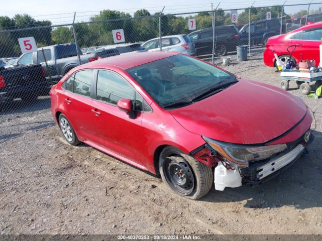 toyota corolla 2020 jtdeprae8lj037134