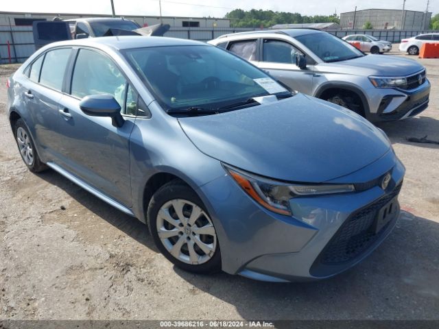 toyota corolla 2020 jtdeprae8lj046304