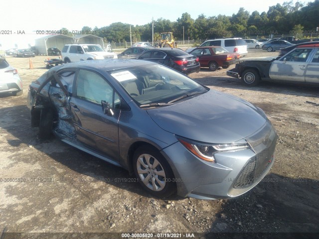 toyota corolla 2020 jtdeprae8lj049915