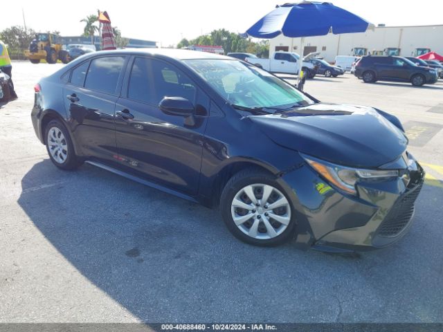 toyota corolla 2020 jtdeprae8lj057514