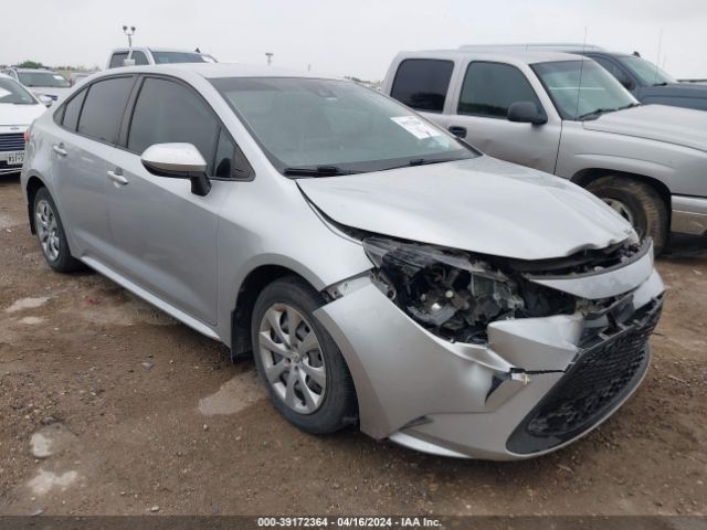 toyota corolla 2020 jtdeprae8lj076855