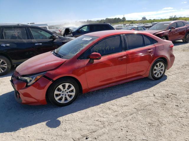 toyota corolla le 2020 jtdeprae8lj079495