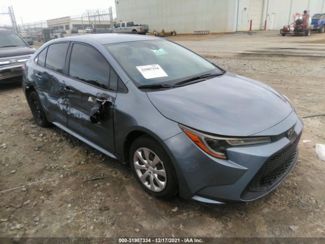 toyota corolla 2020 jtdeprae8lj097284