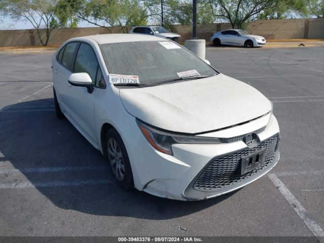 toyota corolla 2020 jtdeprae8lj100748