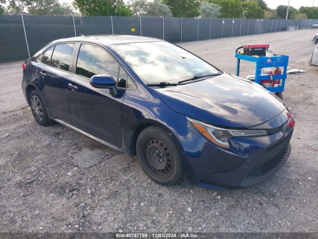 toyota corolla 2020 jtdeprae9lj020942