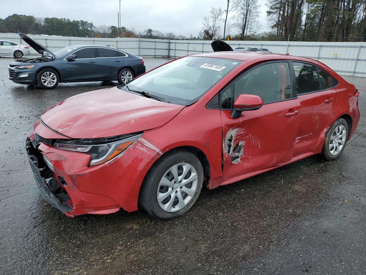 toyota corolla 2020 jtdeprae9lj044304