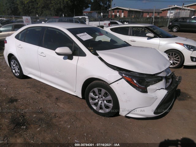 toyota corolla 2020 jtdeprae9lj045744