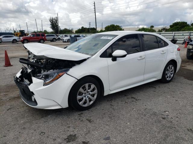 toyota corolla le 2020 jtdeprae9lj080137