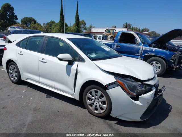 toyota corolla 2020 jtdeprae9lj090585