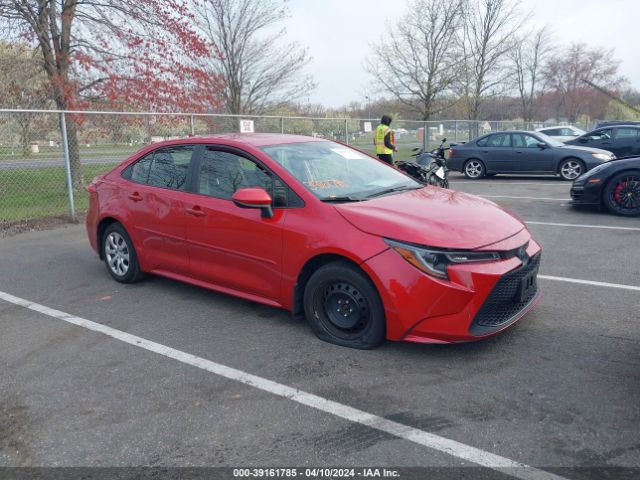 toyota corolla 2020 jtdeprae9lj111645