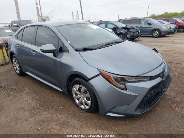 toyota corolla 2020 jtdepraexlj057675