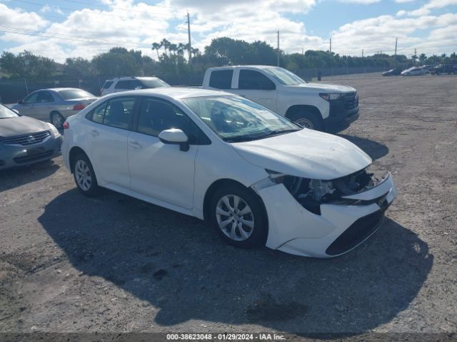 toyota corolla 2020 jtdepraexlj086674