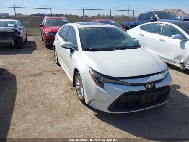 toyota corolla 2020 jtdfprae5lj040335