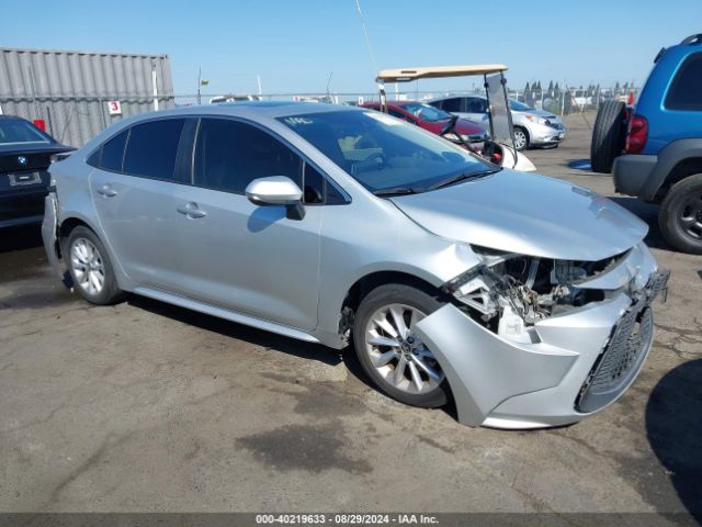 toyota corolla 2020 jtdfprae9lj046526