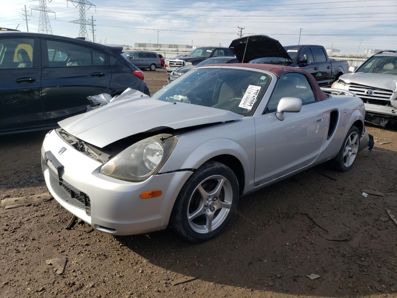 toyota mr2 2000 jtdfr3207y0008767