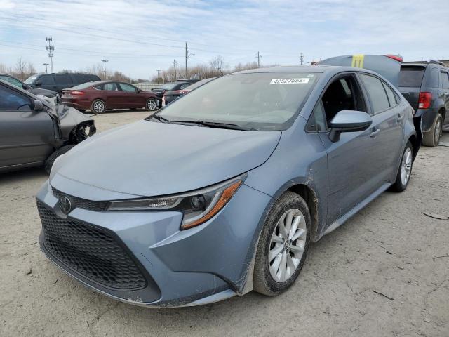 toyota corolla le 2021 jtdhpmae5mj122465