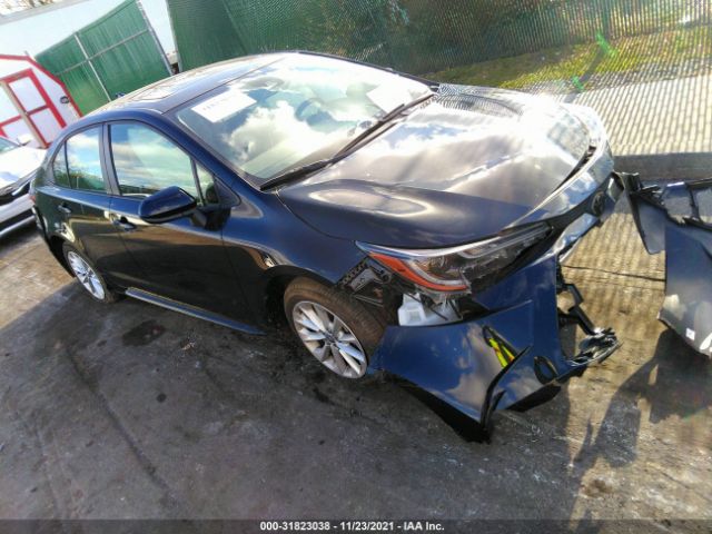 toyota corolla 2020 jtdhprae2lj060972