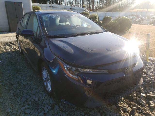 toyota corolla le 2020 jtdhprae3lj057501