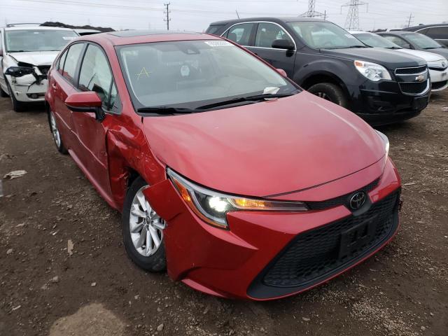 toyota corolla le 2020 jtdhprae6lj012102