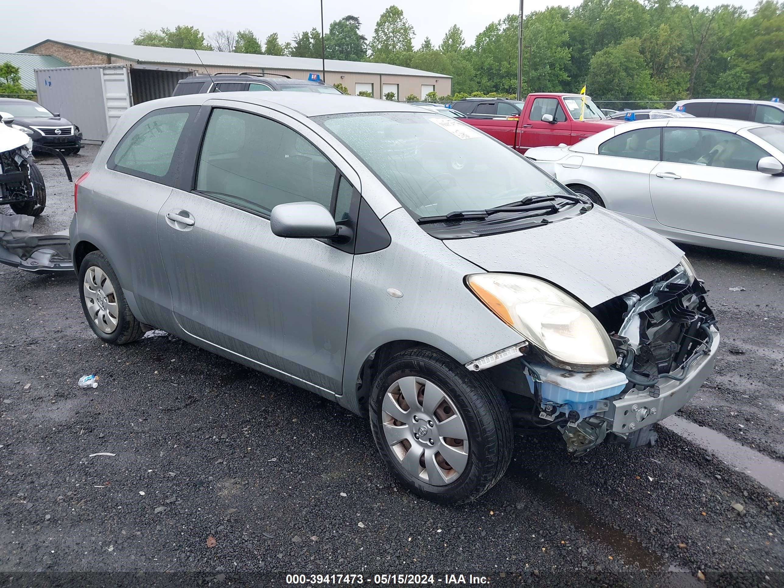 toyota yaris 2007 jtdjt903375113206