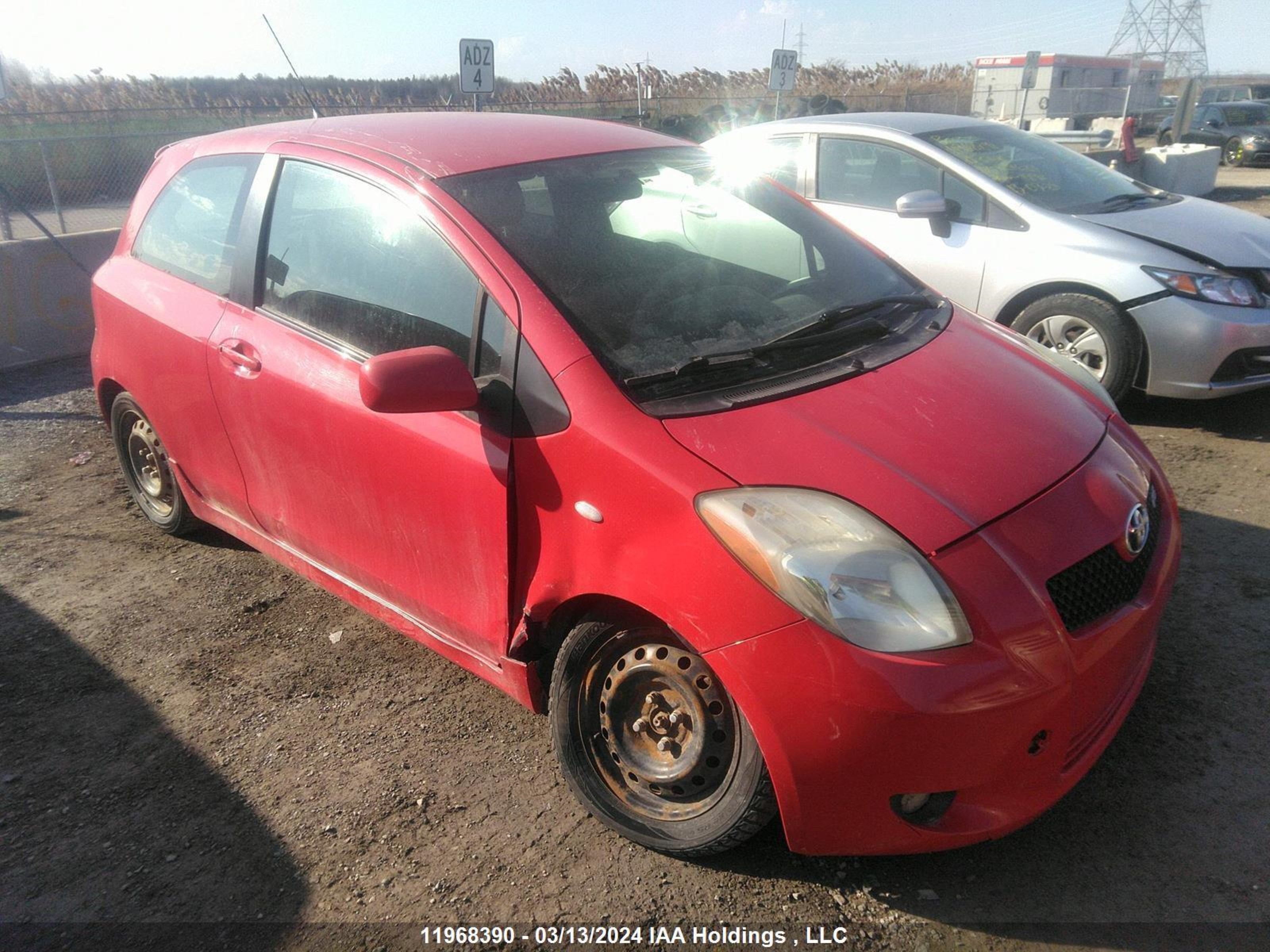 toyota yaris 2007 jtdjt923075134009