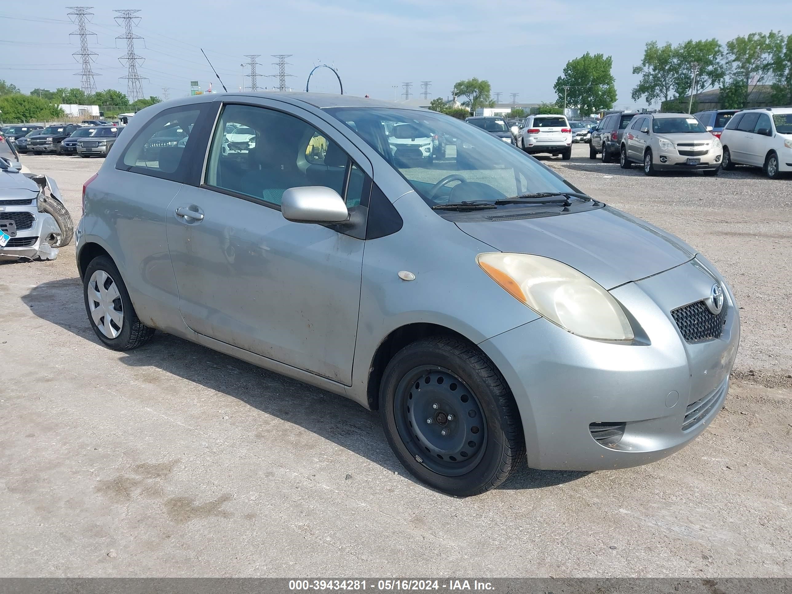 toyota yaris 2007 jtdjt923375039198