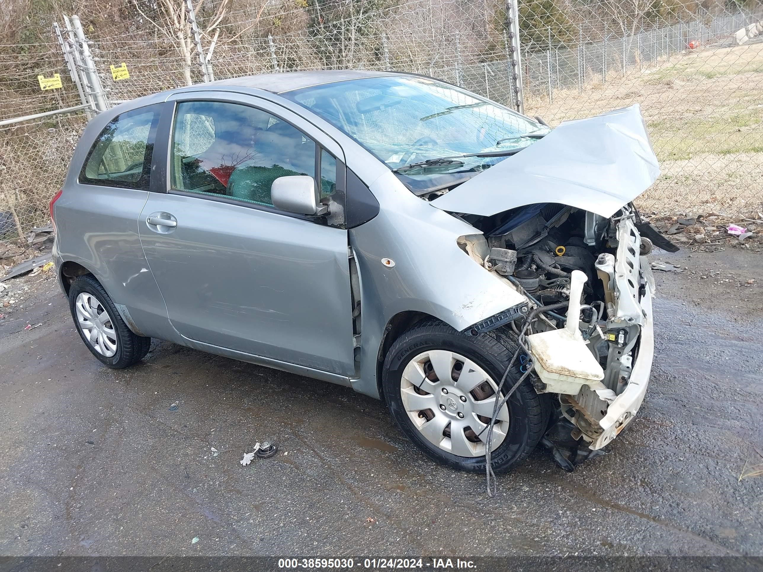 toyota yaris 2007 jtdjt923675068615