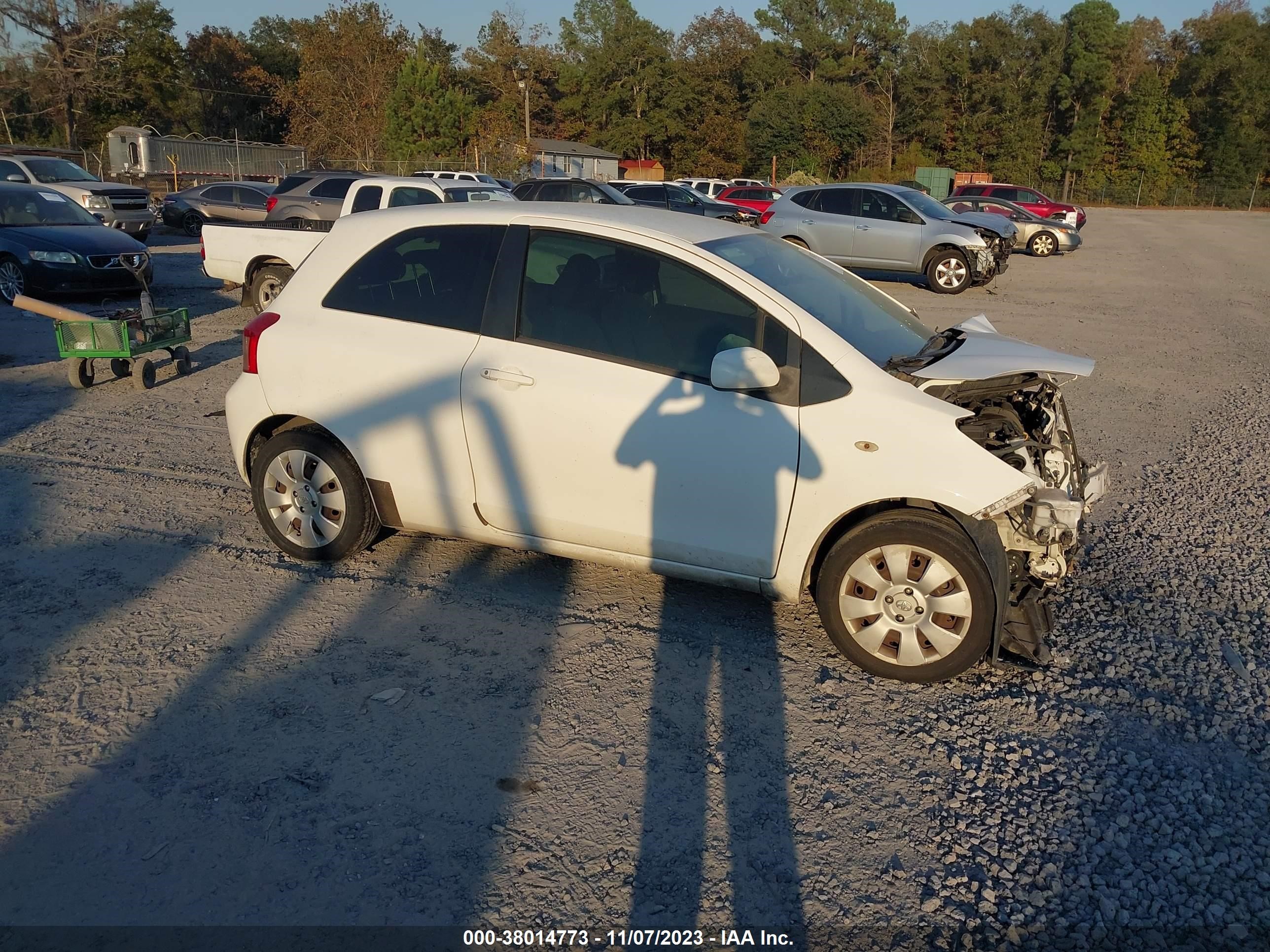 toyota yaris 2007 jtdjt923675069988