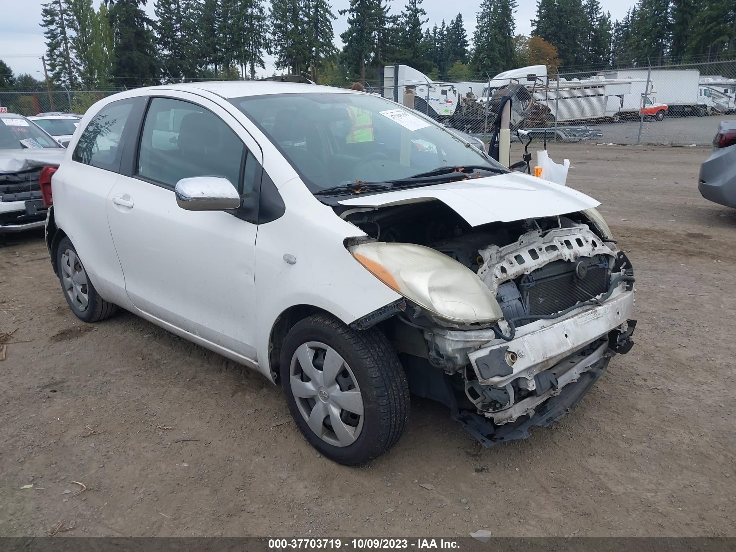 toyota yaris 2007 jtdjt923775084807