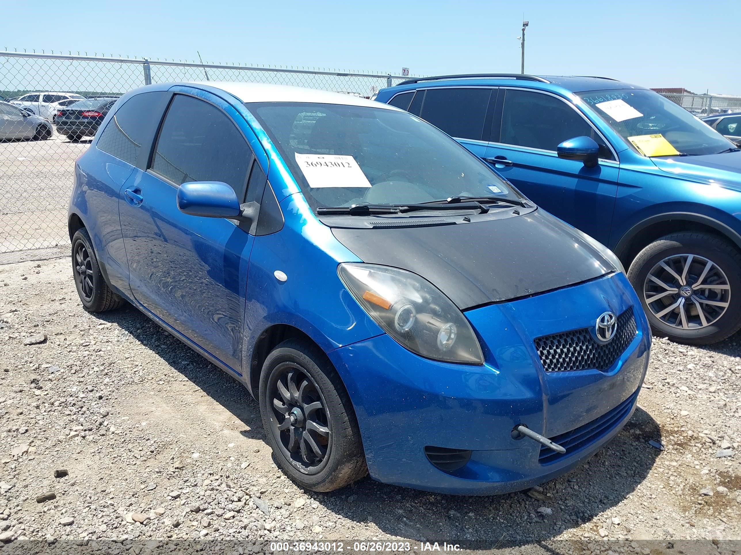 toyota yaris 2008 jtdjt923785203635