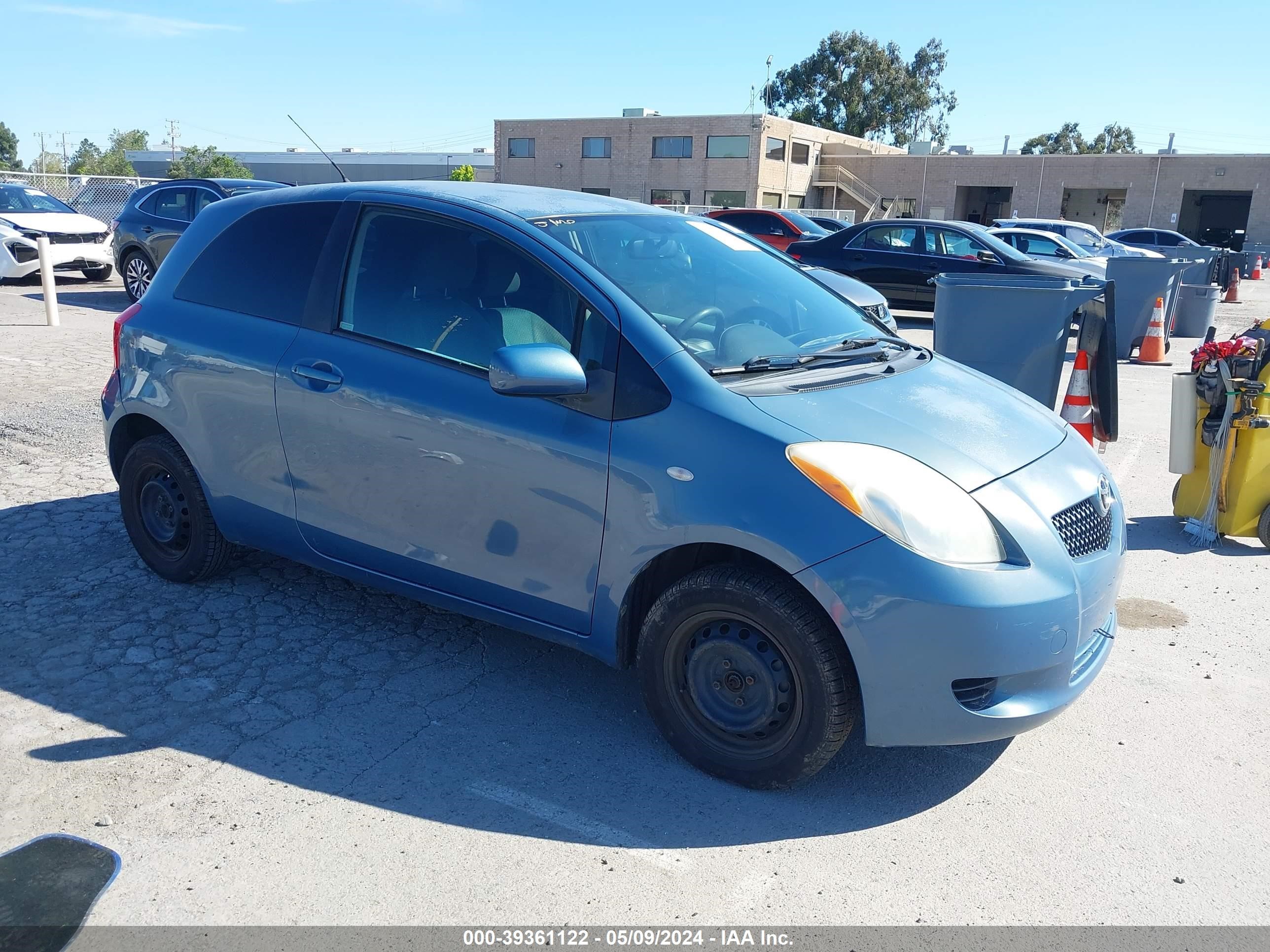 toyota yaris 2007 jtdjt923875086100