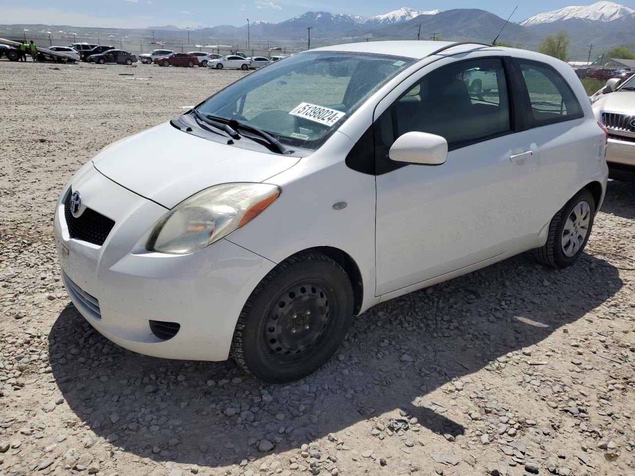 toyota yaris 2007 jtdjt923x75086650