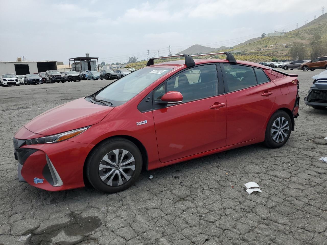 toyota prius 2021 jtdkamfp5m3186785