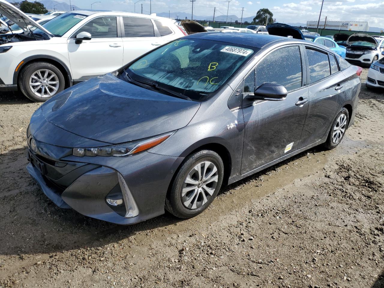 toyota prius 2021 jtdkamfp6m3181613