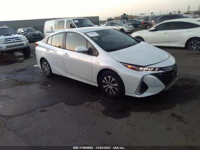 toyota prius prime 2021 jtdkamfpxm3173787