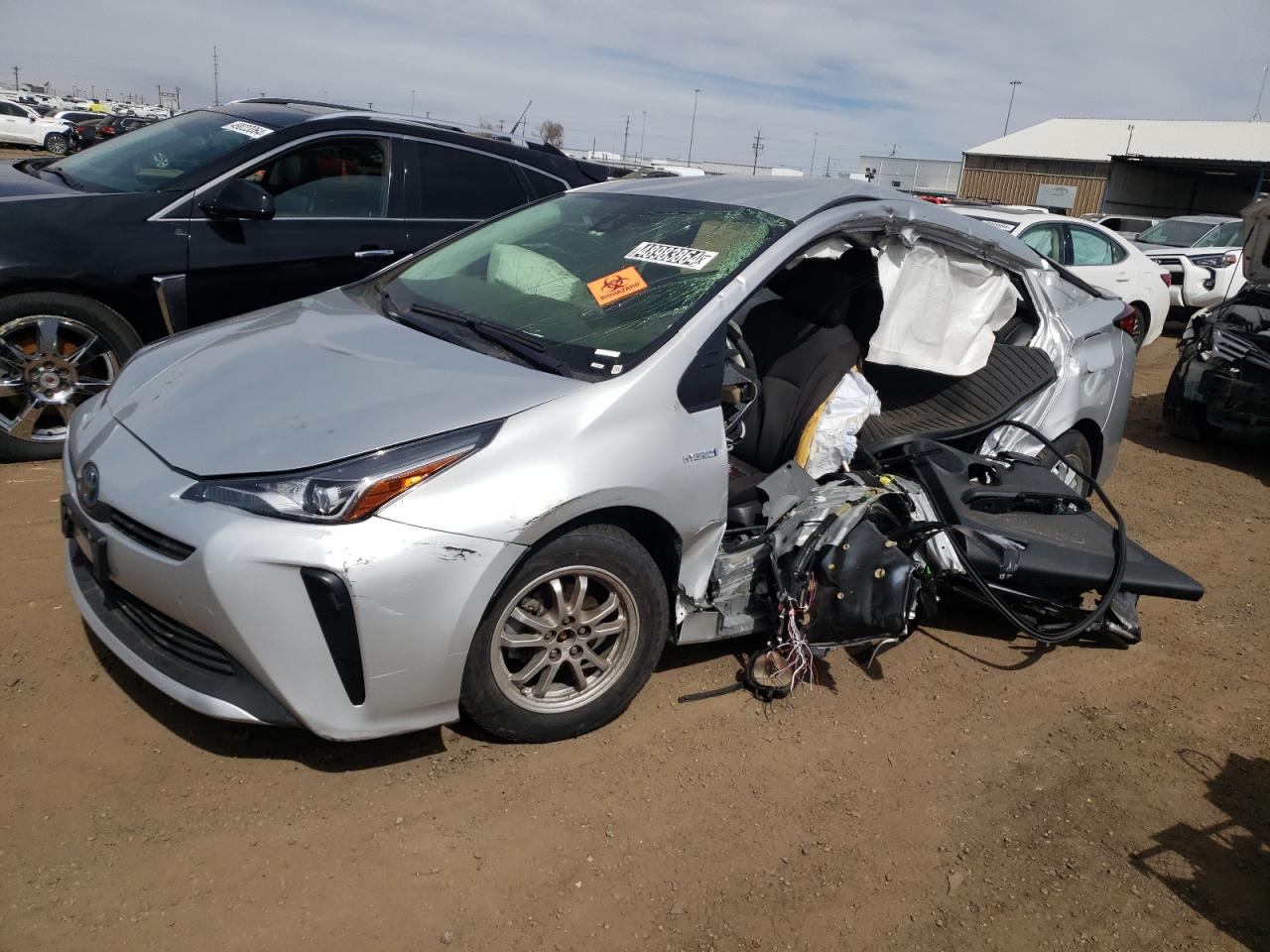 toyota prius 2021 jtdkamfu0m3142988