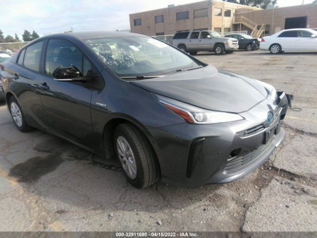 toyota prius 2021 jtdkamfu0m3148399