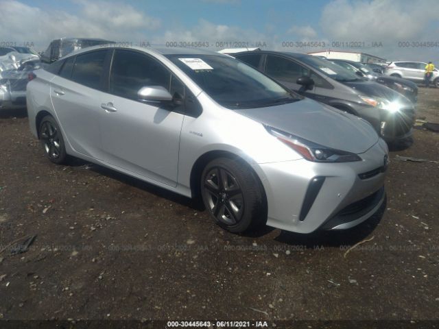 toyota prius 2021 jtdkamfu1m3130459