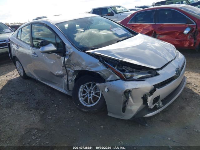 toyota prius 2021 jtdkamfu1m3140344