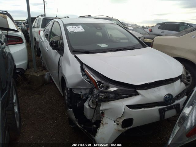 toyota prius 2021 jtdkamfu3m3134612