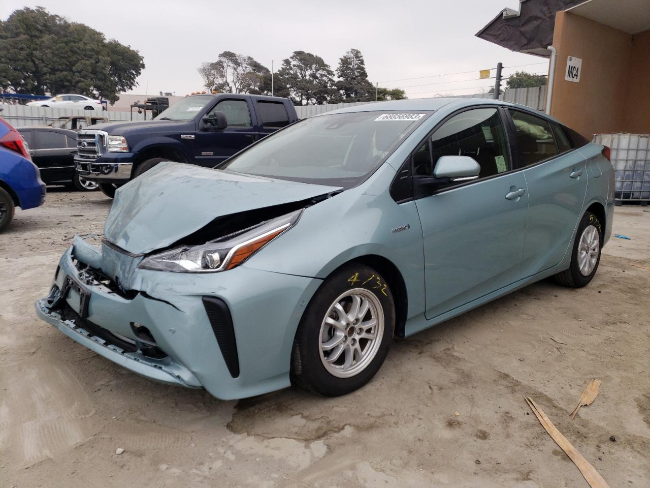 toyota prius 2022 jtdkamfu3n3166364