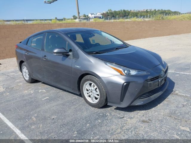 toyota prius 2021 jtdkamfu4m3148728