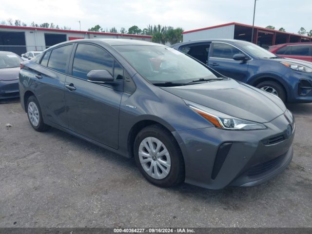 toyota prius 2021 jtdkamfu4m3152228