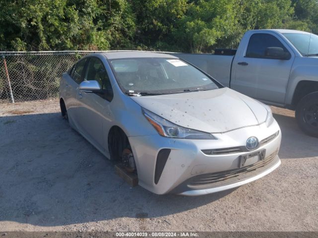 toyota prius 2021 jtdkamfu5m3140623