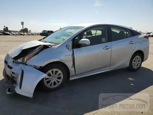 toyota prius 2021 jtdkamfu8m3144357