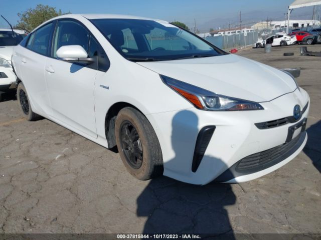 toyota prius 2021 jtdkamfuxm3134381