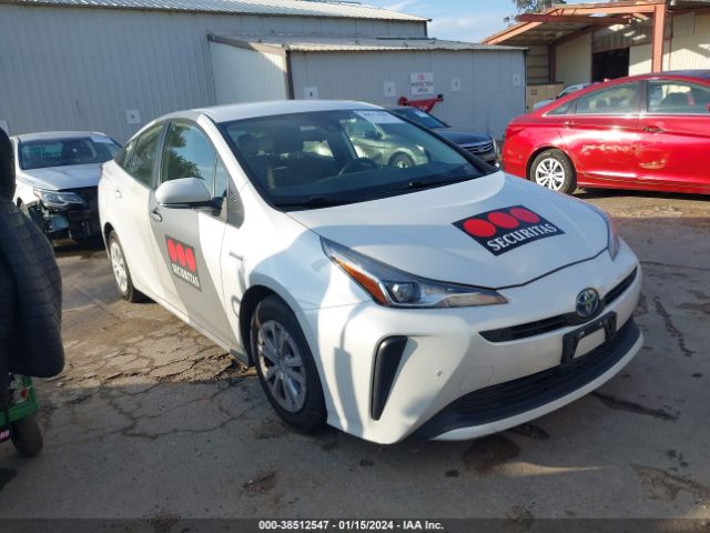 toyota prius 2021 jtdkamfuxm3137815