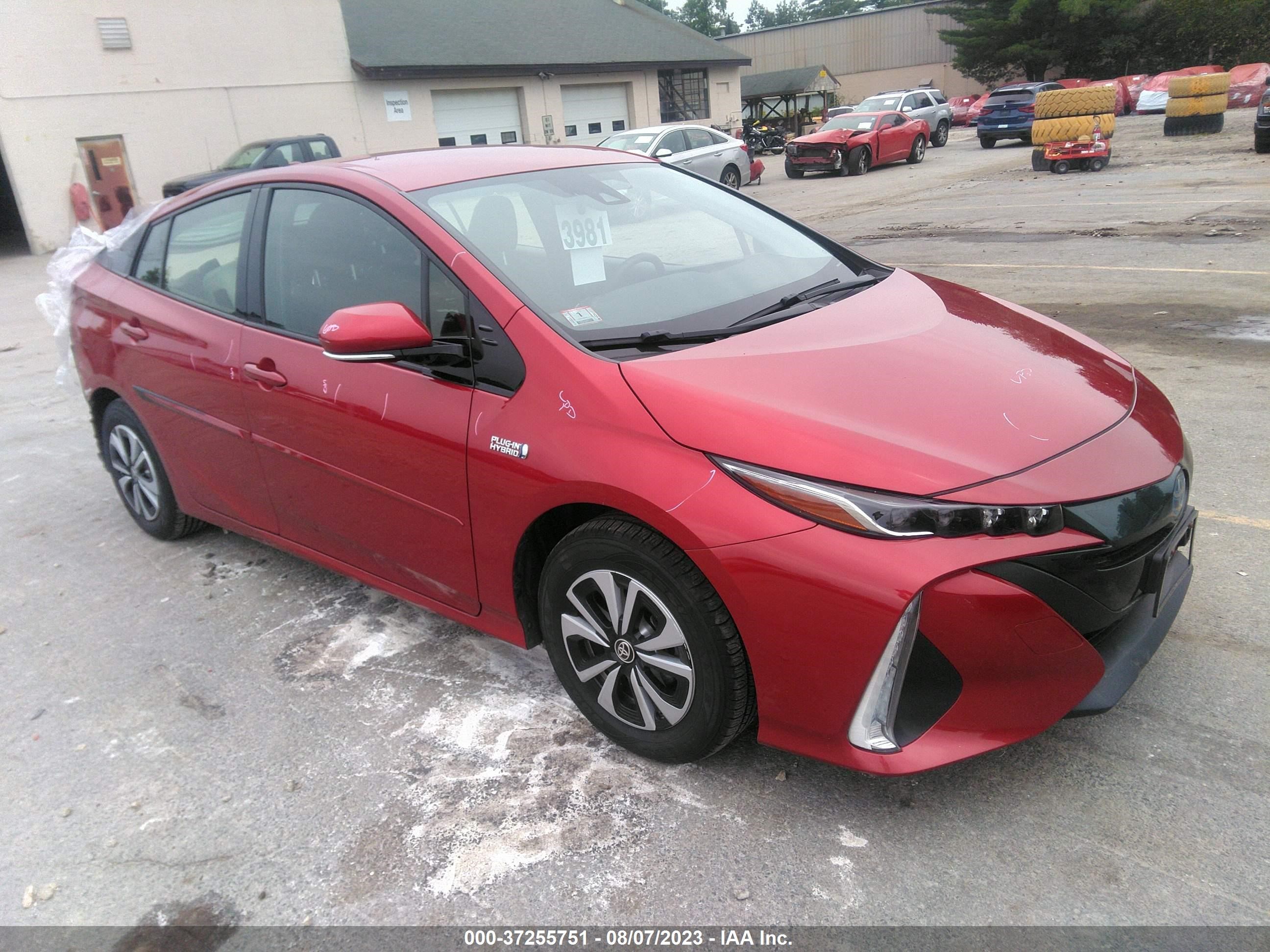 toyota prius 2018 jtdkarfp6j3089958